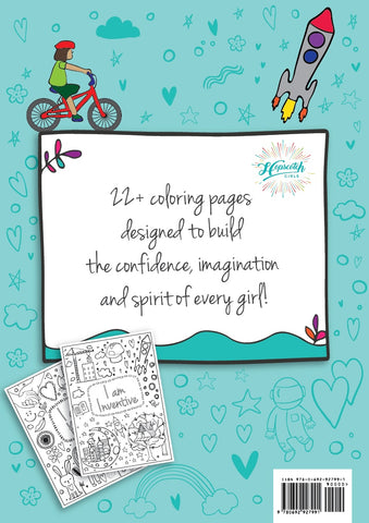I Am Strong, Smart & Kind: A Coloring Book For Girls: Great_Girls Press:  9781702322669: : Books